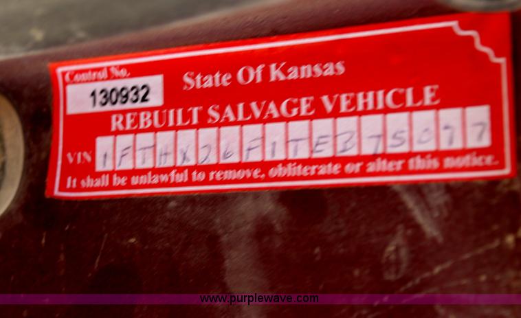 image for item H2214 1996 Ford F250 XLT bale bed truck