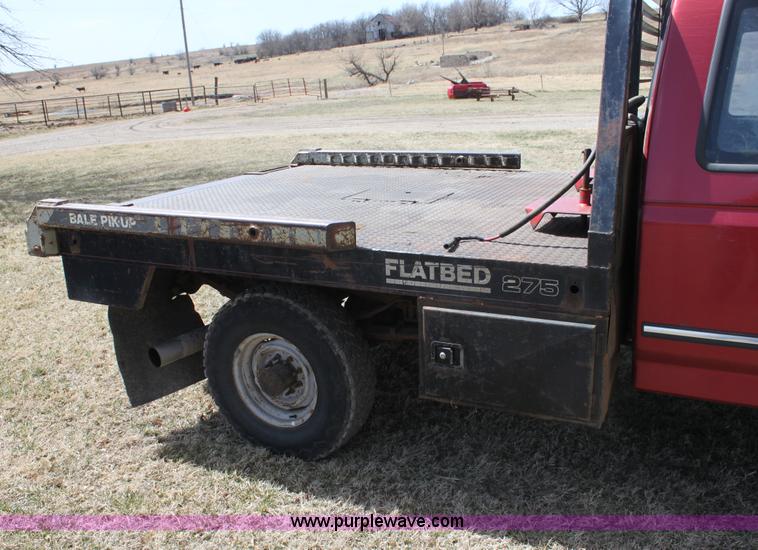 image for item H2214 1996 Ford F250 XLT bale bed truck