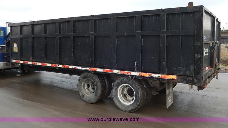 image for item H6187 2008 Starlite gooseneck dump trailer