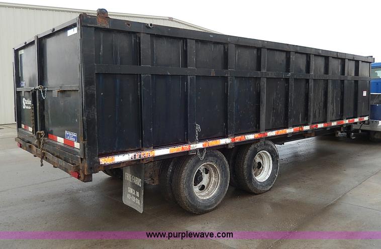 image for item H6187 2008 Starlite gooseneck dump trailer