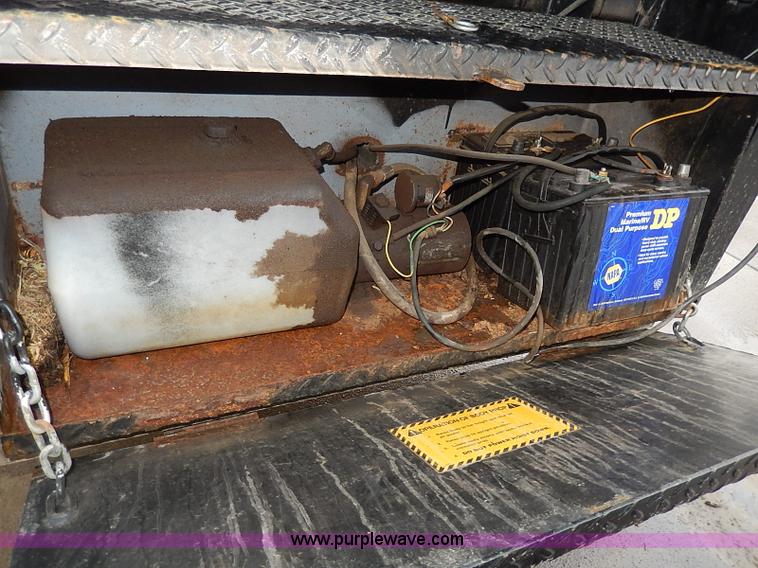 image for item H6187 2008 Starlite gooseneck dump trailer