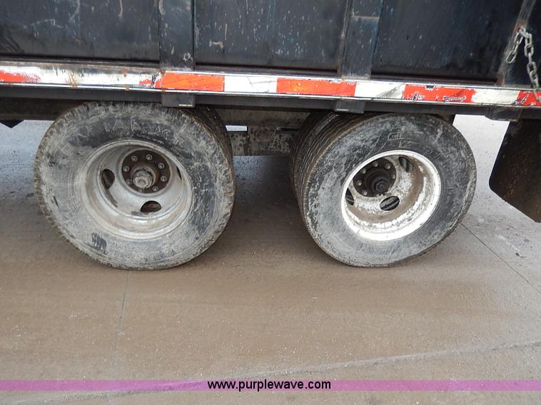 image for item H6187 2008 Starlite gooseneck dump trailer