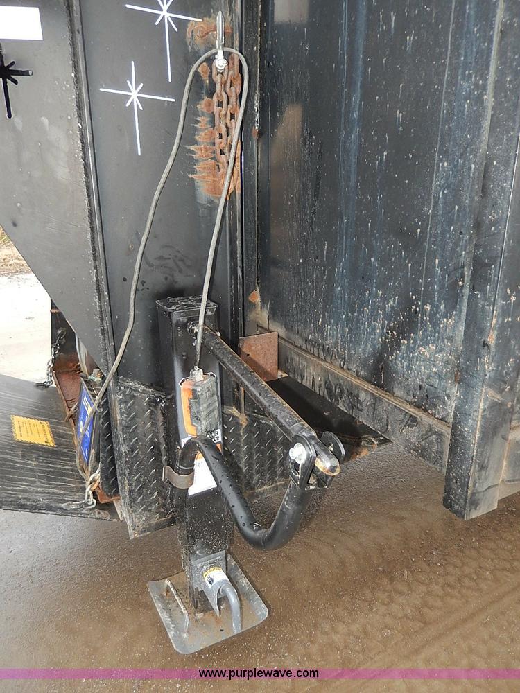 image for item H6187 2008 Starlite gooseneck dump trailer