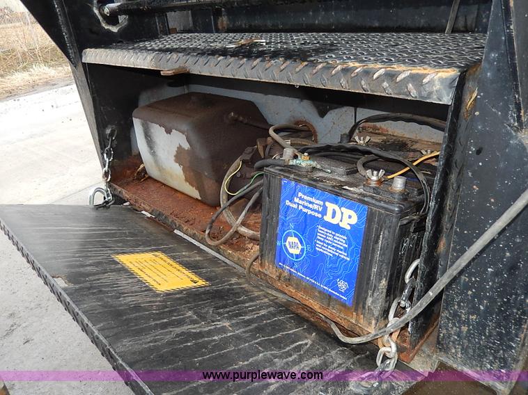 image for item H6187 2008 Starlite gooseneck dump trailer