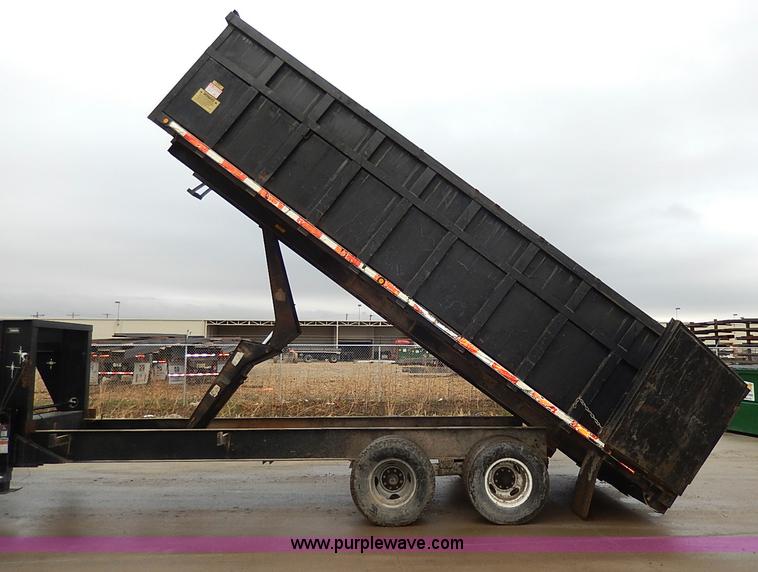 image for item H6187 2008 Starlite gooseneck dump trailer