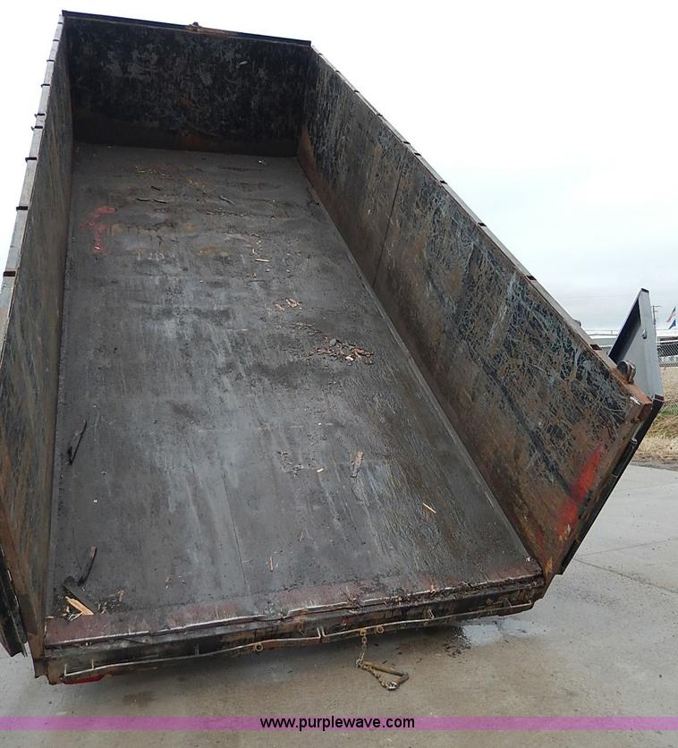 image for item H6187 2008 Starlite gooseneck dump trailer