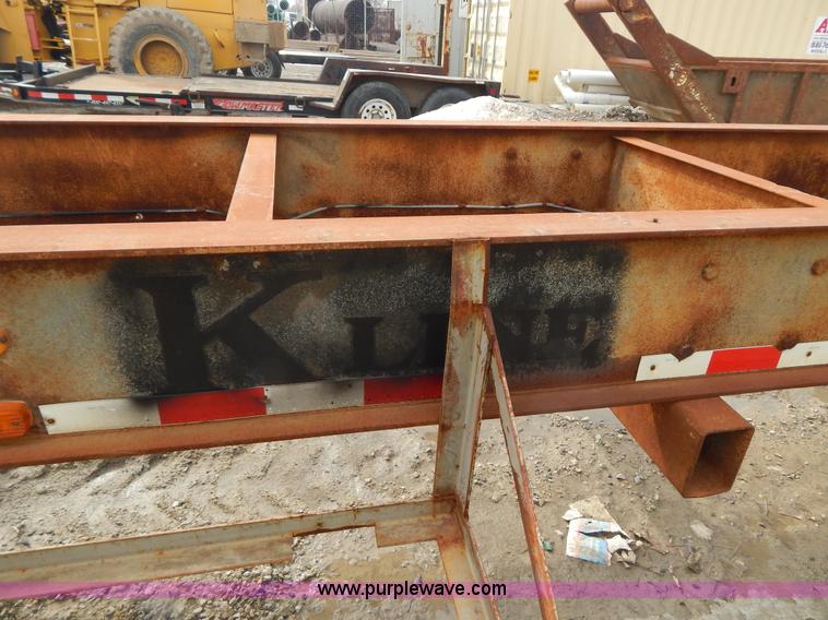 image for item I1140 1991 Wabash pipe dolly trailer