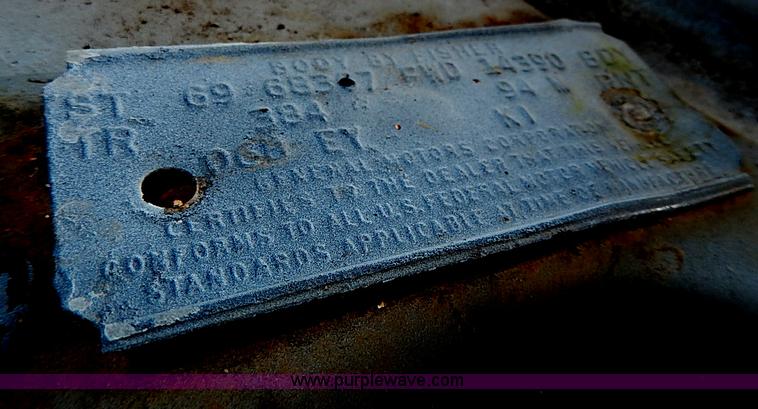 image for item I3686 1969 Cadillac DeVille convertible