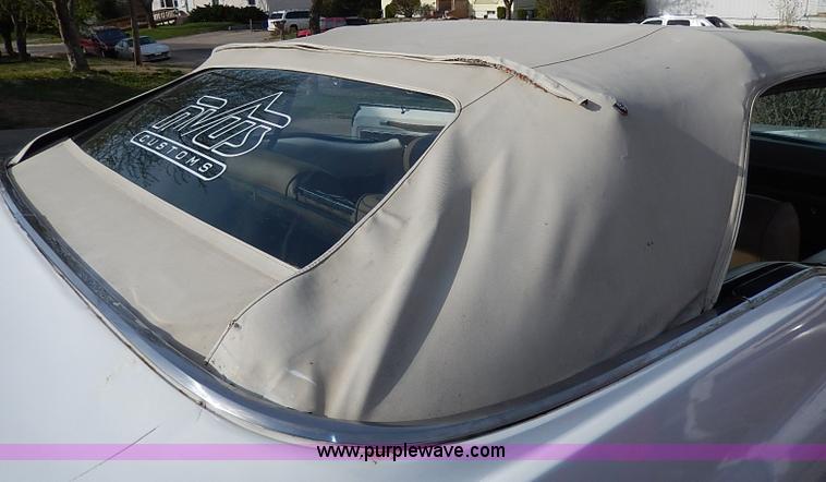 image for item I3686 1969 Cadillac DeVille convertible