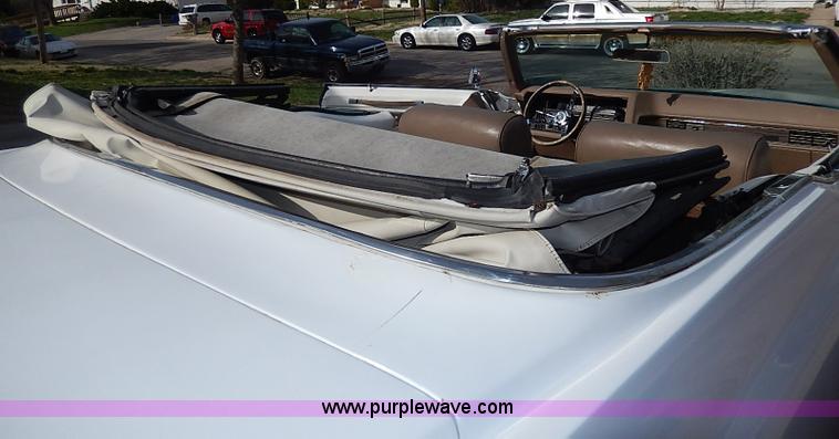 image for item I3686 1969 Cadillac DeVille convertible