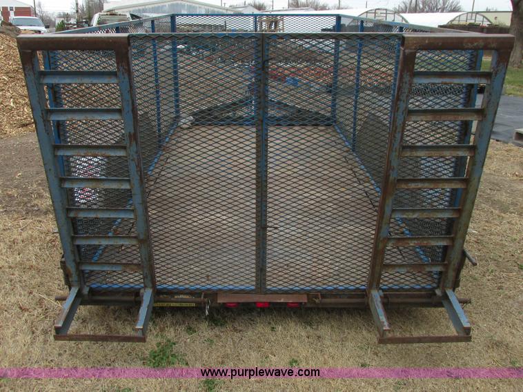 image for item I5517 1987 JFW tandem axle trailer