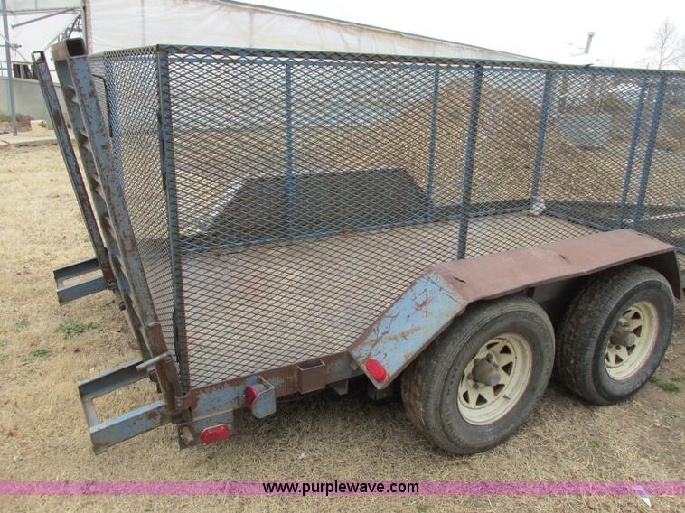 image for item I5517 1987 JFW tandem axle trailer