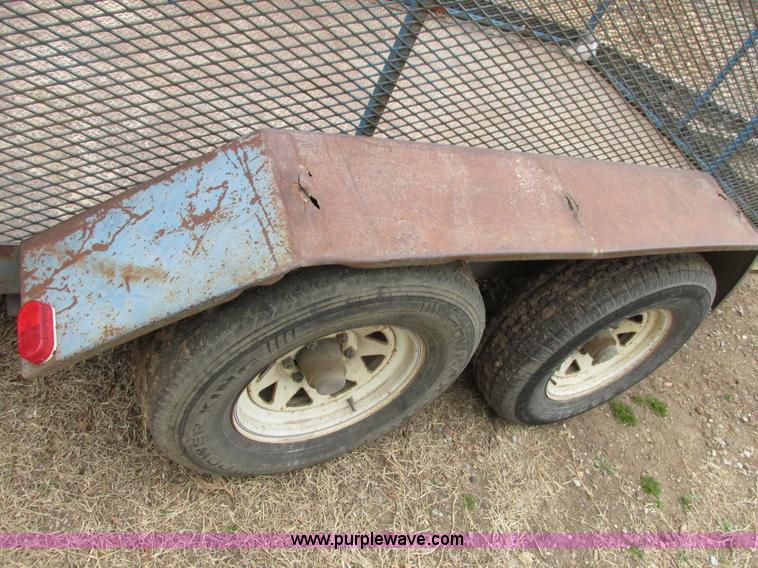 image for item I5517 1987 JFW tandem axle trailer