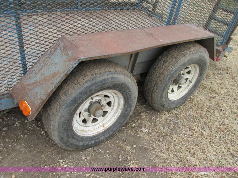 image for item I5517 1987 JFW tandem axle trailer