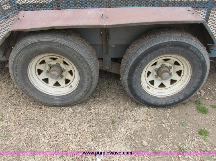 image for item I5517 1987 JFW tandem axle trailer