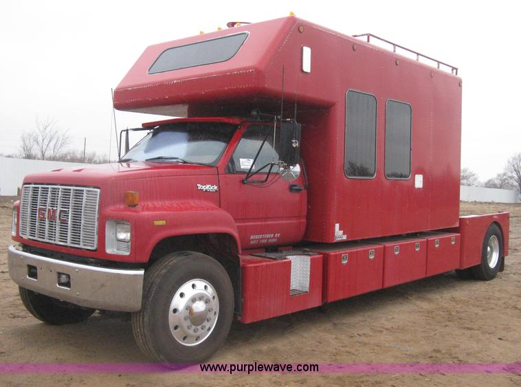 image for item I5539 1990 GMC TopKick Toterhome truck