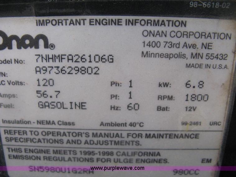 image for item I5539 1990 GMC TopKick Toterhome truck