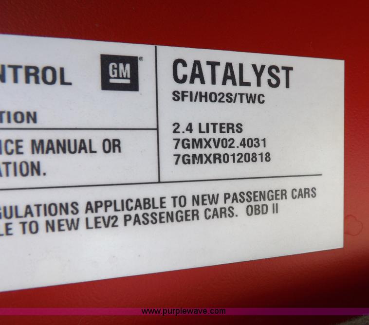 image for item I9001 2007 Pontiac Solstice convertible