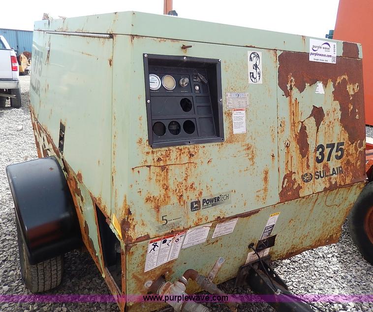 image for item I9286 Sullair 375DPQJD air compressor