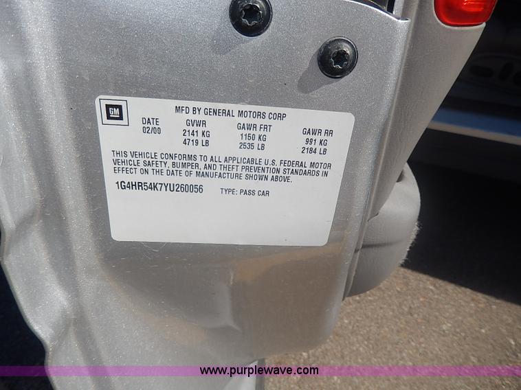 image for item I9314 2000 Buick LeSabre Limited