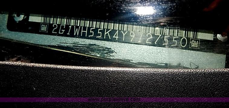 image for item I9315 2000 Chevrolet Impala LS