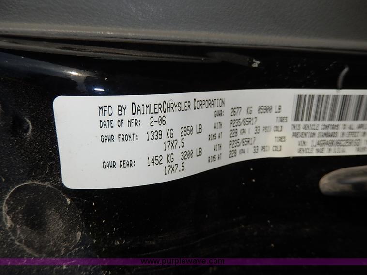 image for item I9355 2006 Jeep Grand Cherokee Laredo SUV