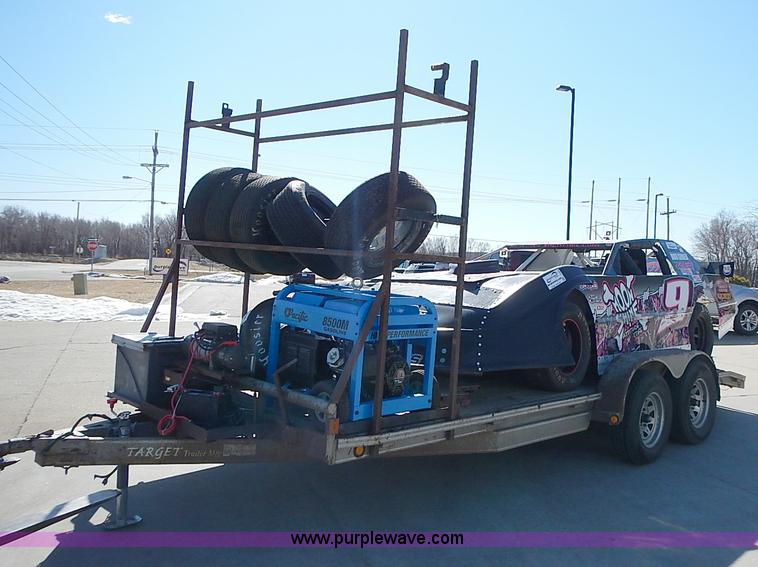 image for item I9394 Race car and trailer