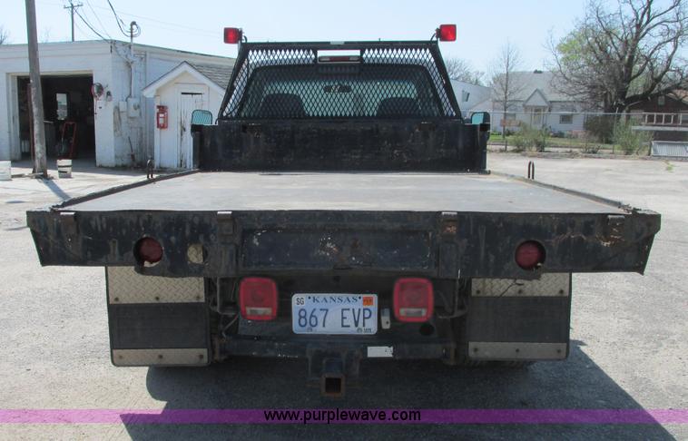 image for item I9750 1998 Chevrolet Cheyenne 3500 flatbed pickup truck