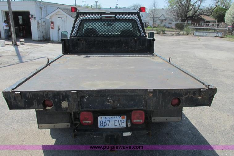 image for item I9750 1998 Chevrolet Cheyenne 3500 flatbed pickup truck