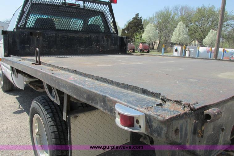 image for item I9750 1998 Chevrolet Cheyenne 3500 flatbed pickup truck