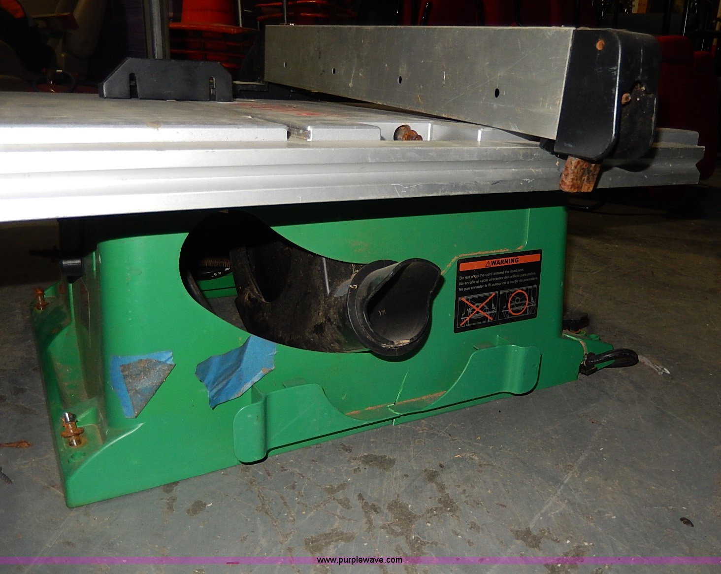 Hitachi C10RA3 workbench table saw in Junction City, KS Item AX9203