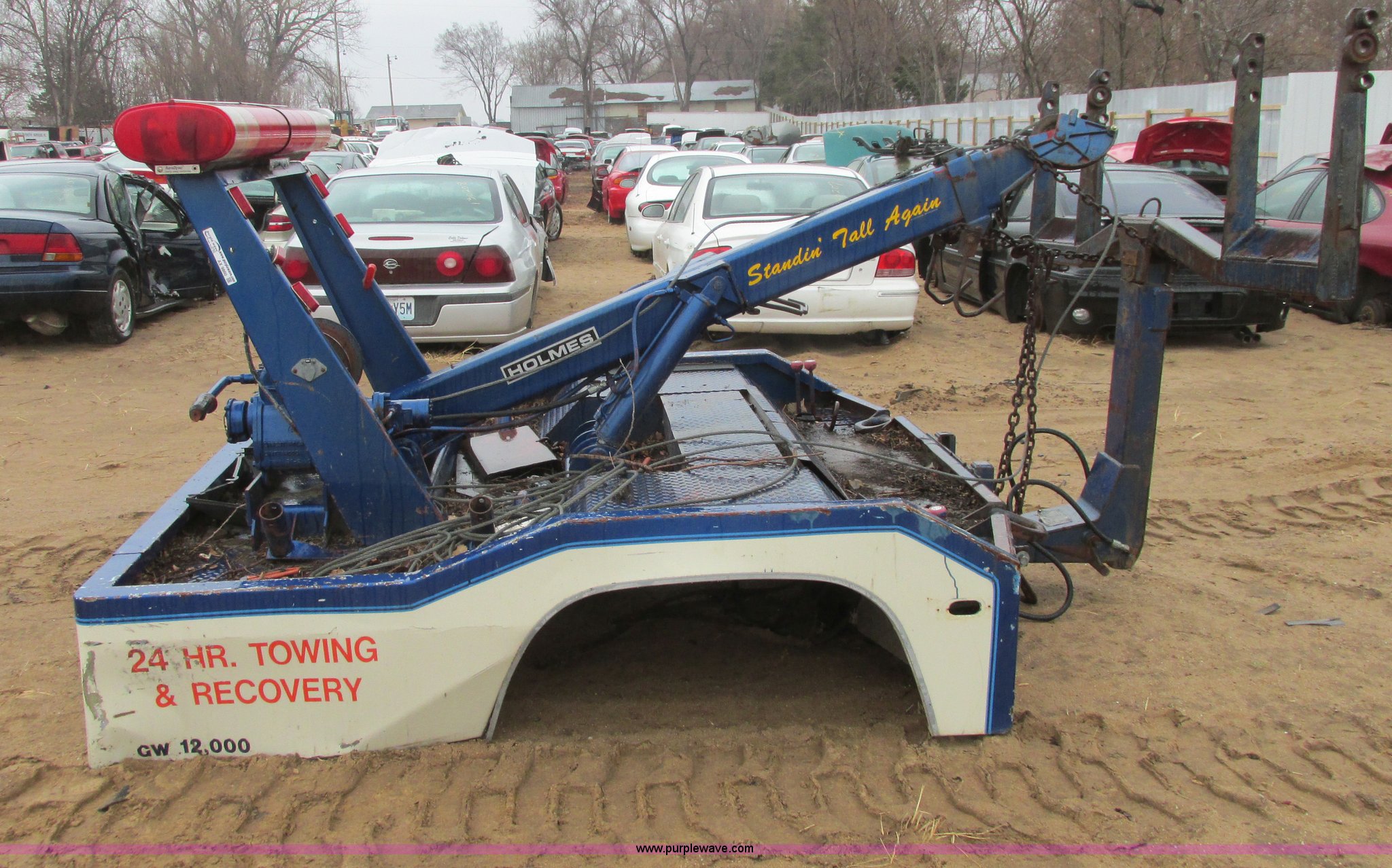 Tow truck bed in Wichita, KS Item AX9860 sold Purple Wave