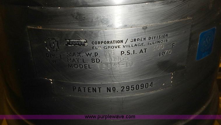 image for item AC9137 Groen Steam kettle/mixer unit