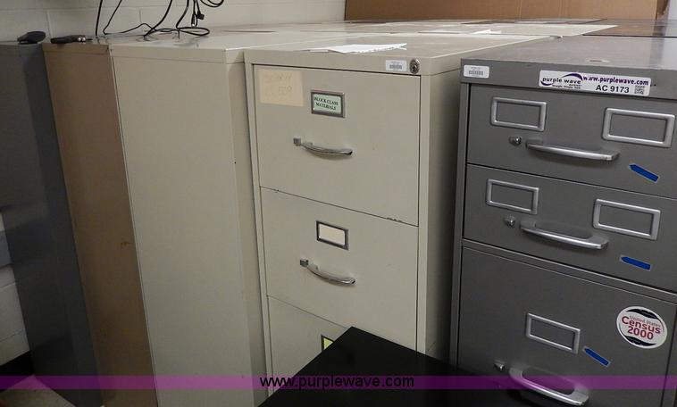 image for item AC9173 (16) filing cabinets