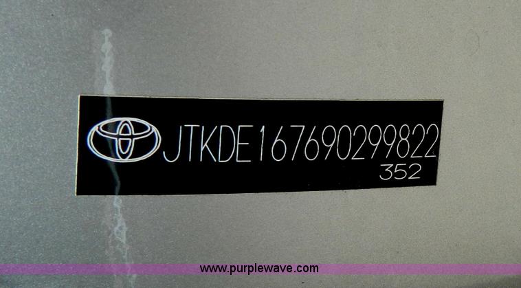 image for item AD9856 2009 Toyota Scion TC