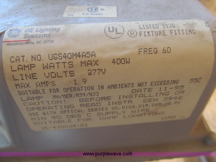 image for item AQ9866 (11) GE lighting system ceiling lamps