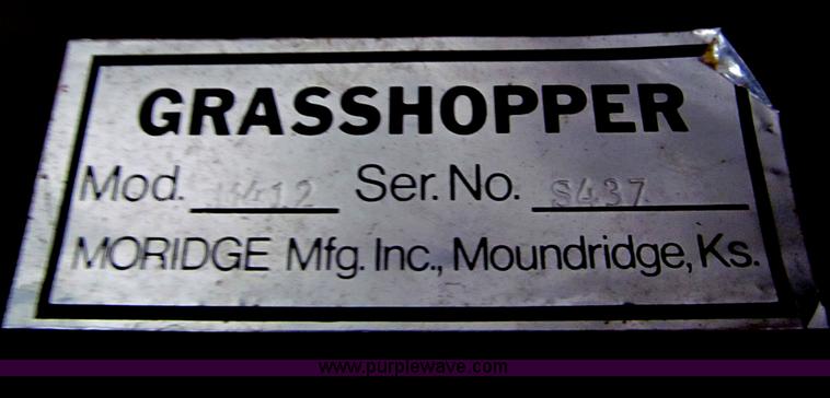 image for item AQ9868 Grasshopper M412 snowthrower attachment
