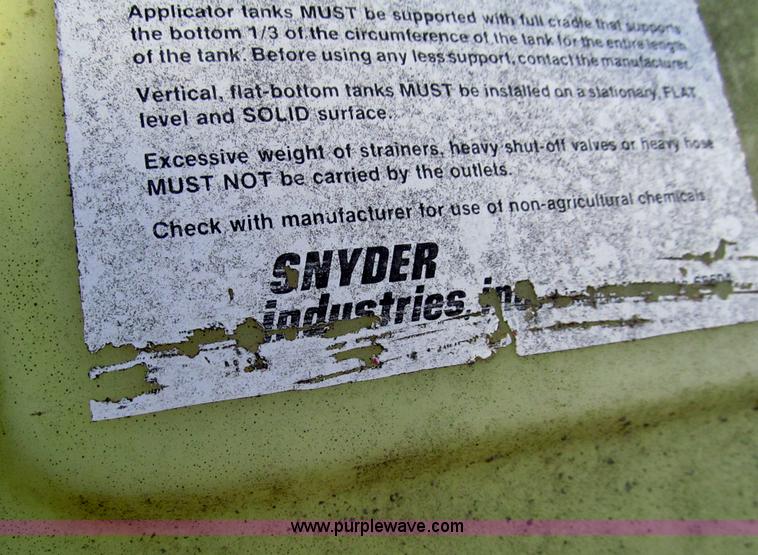 image for item AQ9872 Snyder 200 gallon sprayer attachment