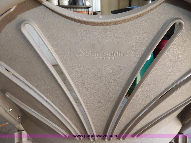 image for item AX9010 Approximately 230 Samsonite folding chairs