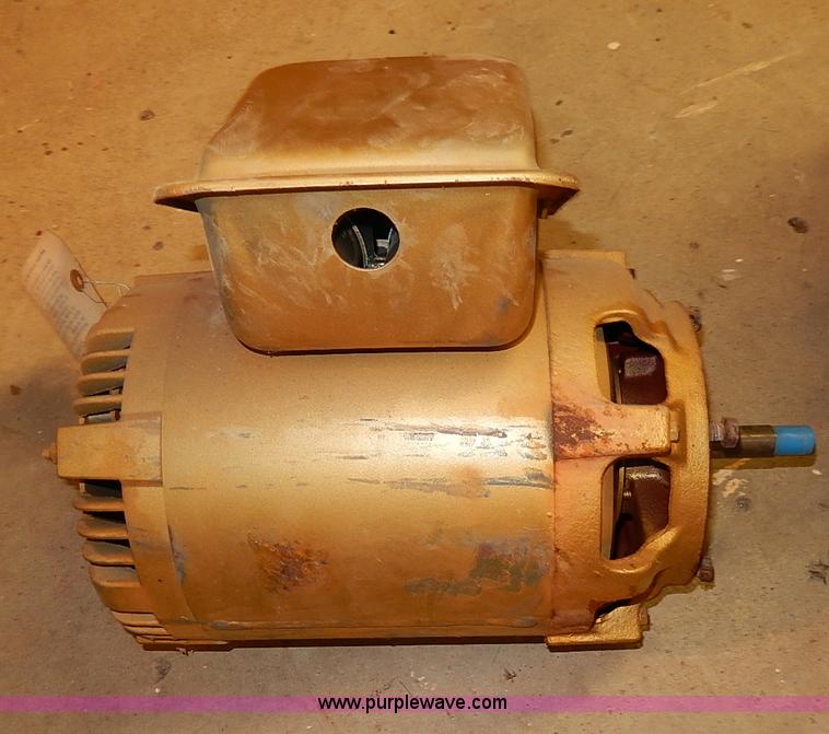 image for item AX9059 (2) Century 5 HP electric motors