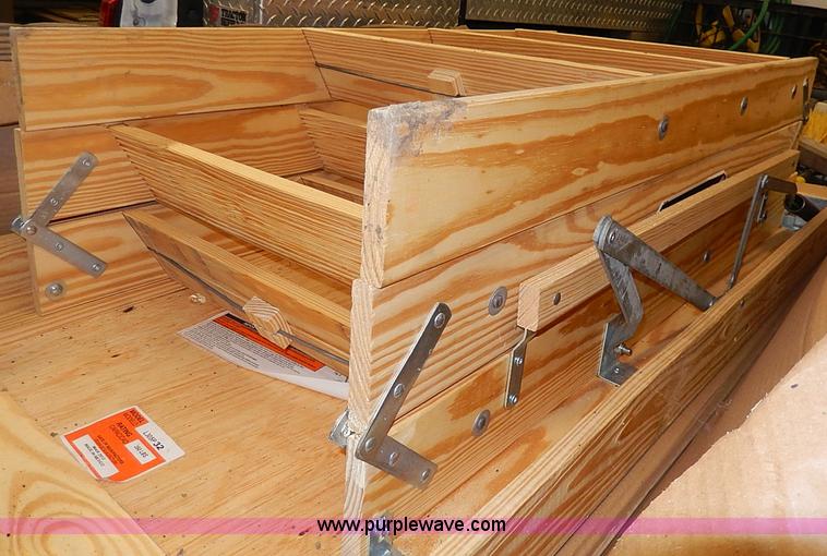 image for item AX9073 Louisville L305P32 wood attic ladder