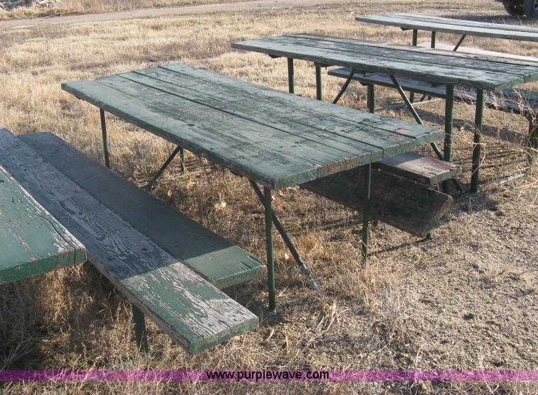 image for item AX9865 (4) picnic tables