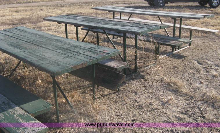 image for item AX9865 (4) picnic tables
