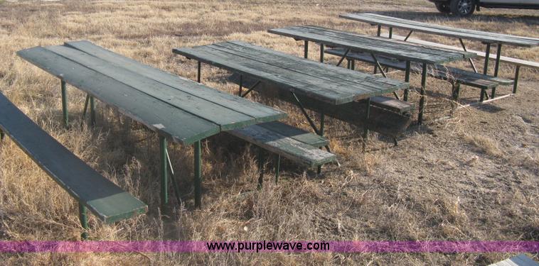 image for item AX9865 (4) picnic tables