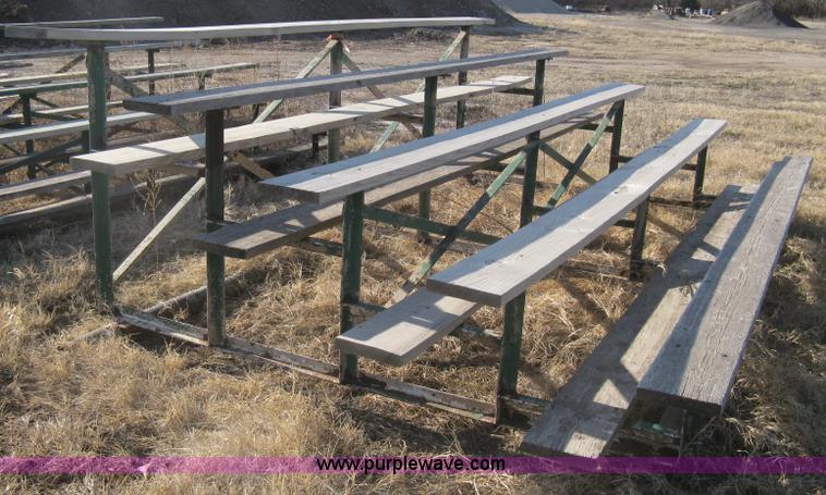 image for item AX9866 (7) outdoor bleachers