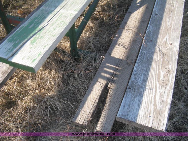 image for item AX9866 (7) outdoor bleachers