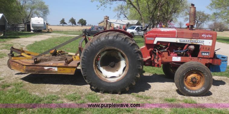 image for item F6894 1967 International 544 tractor and mower