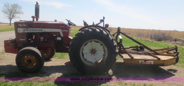 image for item F6894 1967 International 544 tractor and mower