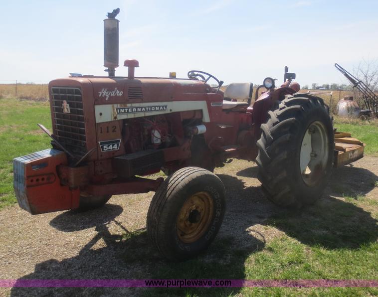 image for item F6894 1967 International 544 tractor and mower