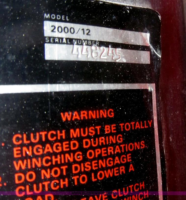 image for item F7332 1987 Ford F350 pumper fire truck